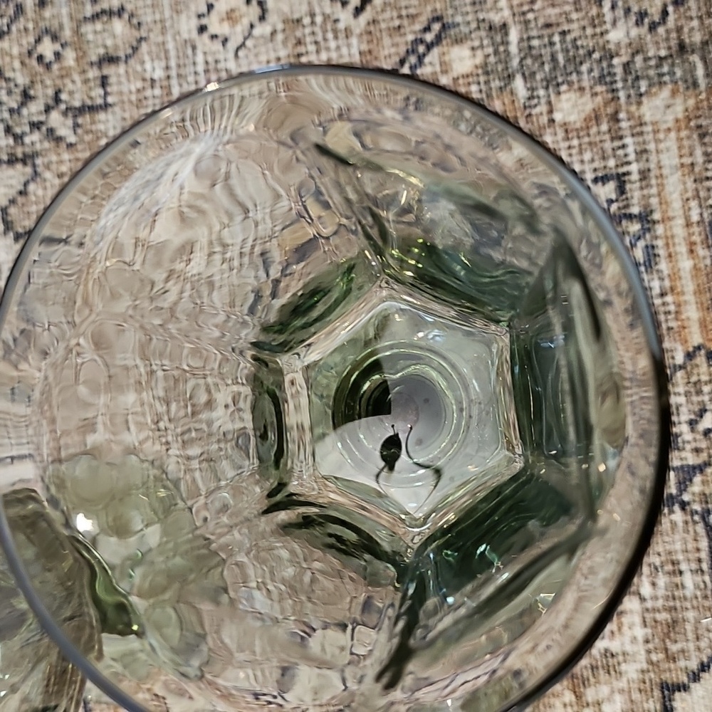 SALE! Vintage Lenox Pale Antique Green Goblets Set Of 4 - Picture 3 of 14